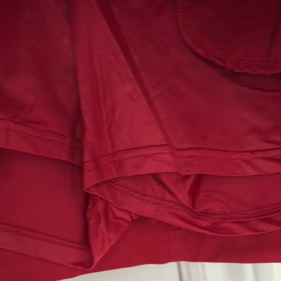 Red Mini Skort - Picture 4 of 5